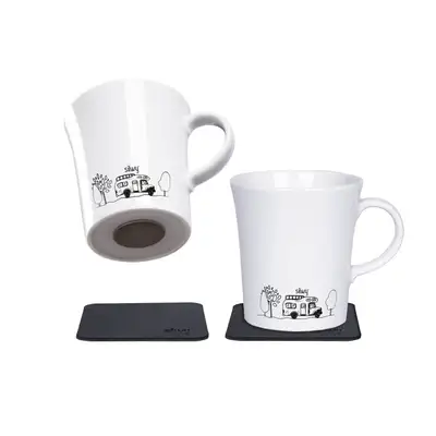 SILWY MAGNET Magnetic porcelain cups CAMPING
