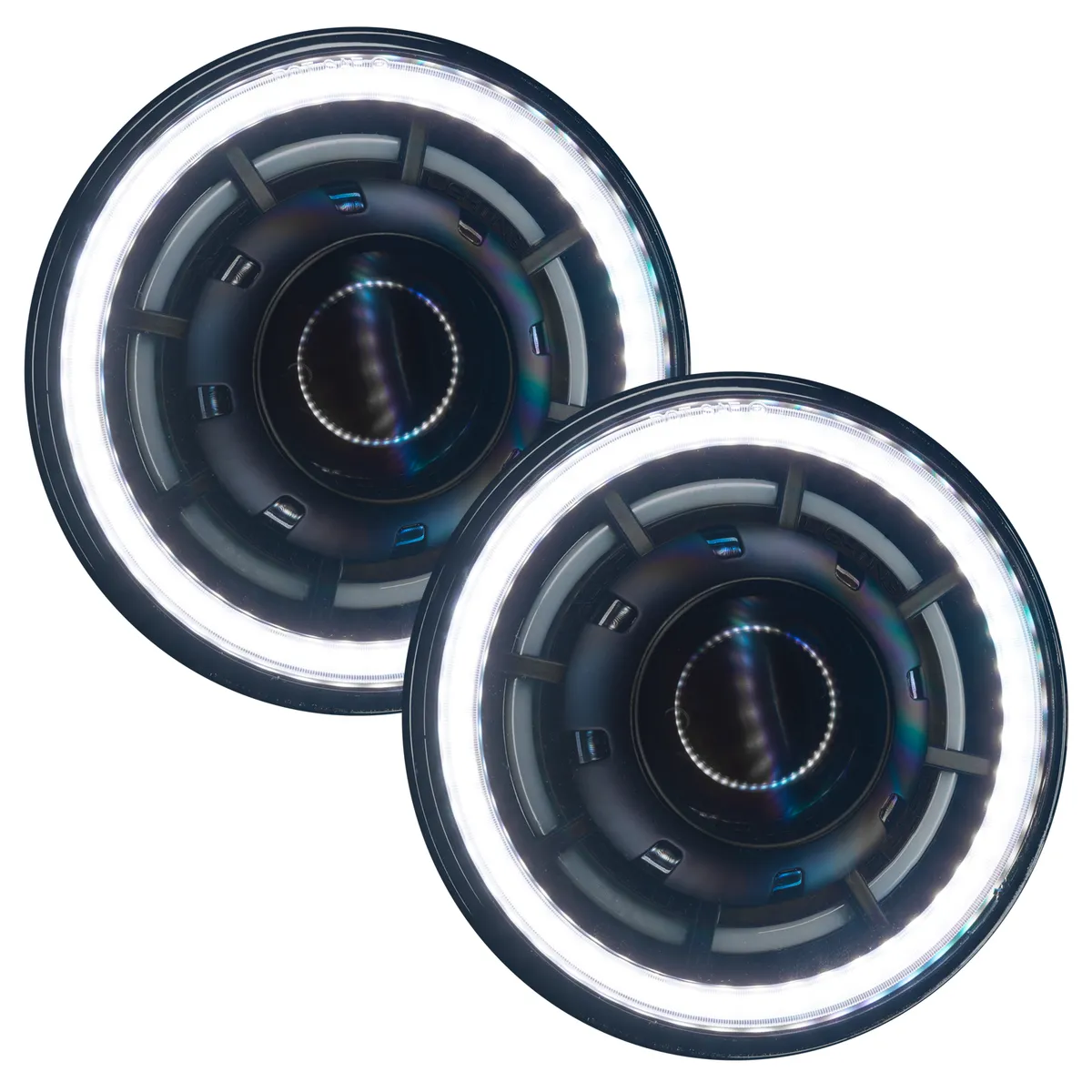 Oracle Oculus 7" ColorSHIFT Bi-LED Projector Headlights for Jeep JK product image