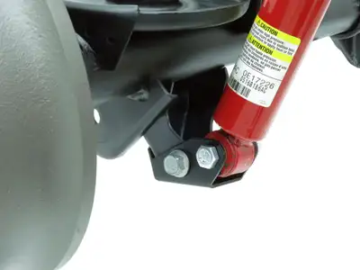 aFe Power Shock Mount Extensions 97-06 Wrangler TJ and LJ Unlimited Rear Lower Includes Hardware Pair RockJock 4x4