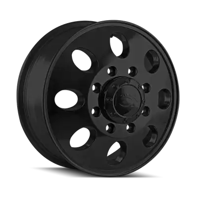 Ion Alloy Cast Aluminum Wheels 167 MB 17x6.5 Matte Black 8 On 165.1 Bolt Pattern -142 Offset ION Wheels