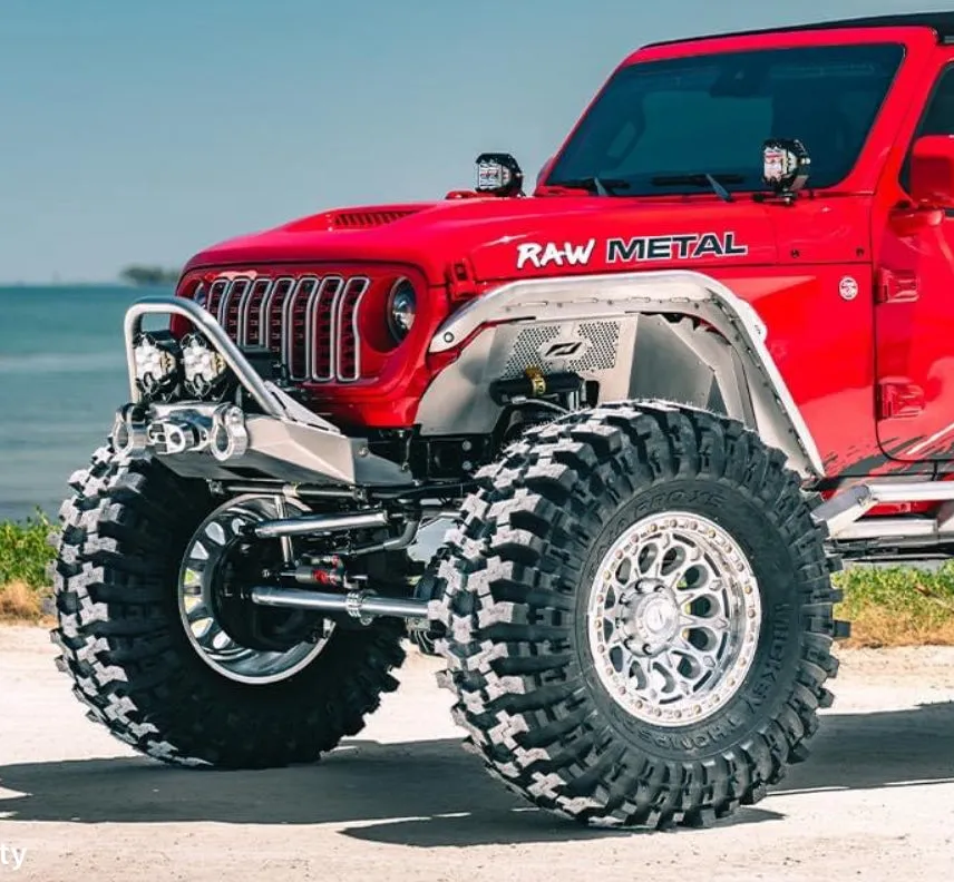 Front Inner Fenders Aluminum for Jeep JL / JLU / JT Gladiator product image