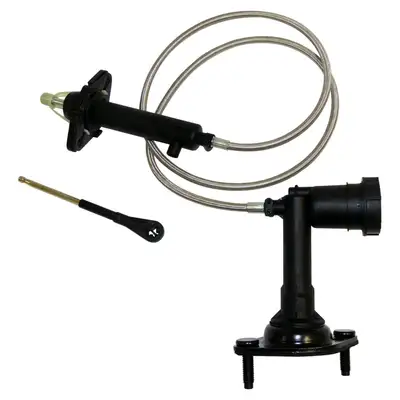 Crown Automotive Jeep Replacement Clutch Hydraulic Assembly; Left Hand Drive; Incl. Clutch Master Cylinder/Slave Cylinder/Hose;