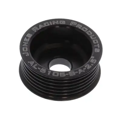 Jones Racing Products Pulley Alt. 2.5in OD 6-Grv Serpentine .669 ID