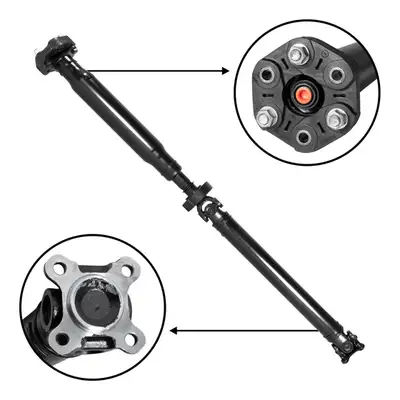 Yukon Gear and Axle New USA Standard Rear Driveshaft For Bmw x3 48.6 Flange to Flange Bmw x3 Rear Driveshaft 04- 06