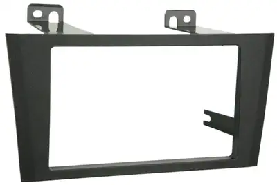 Metra Electronics Turbokits; Radio Installation Kit; Incl. Instructions/Storage Pocket/Snap-In Iso Support System; For Double Din or Two Single Din; Recessed Din Opening; High-Grade ABS Plastic;