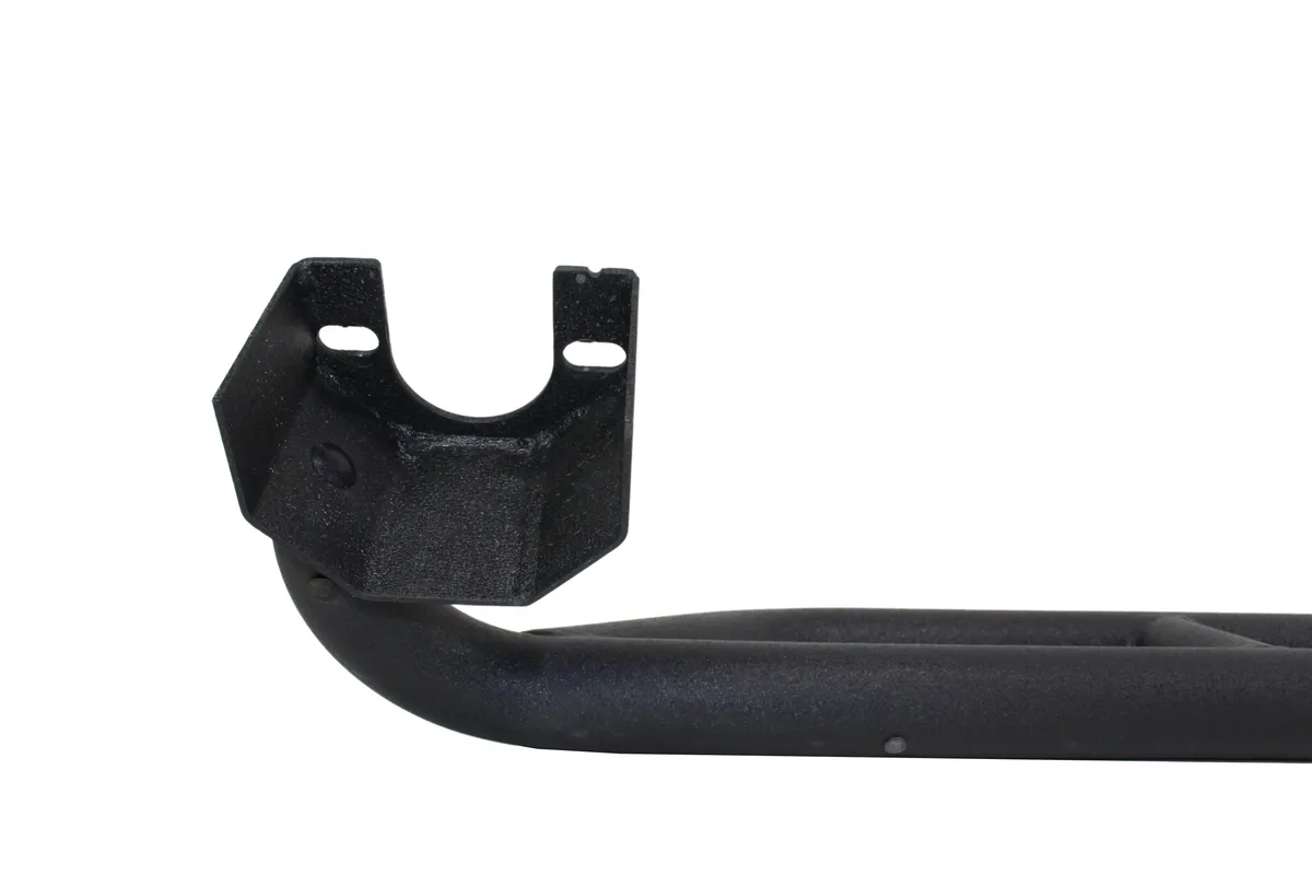 Jeep JK Rock Sliders 4 Door 07-18 Wrangler JK Unlimited Steel Black Textured Powdercoat Fishbone Offroad product image