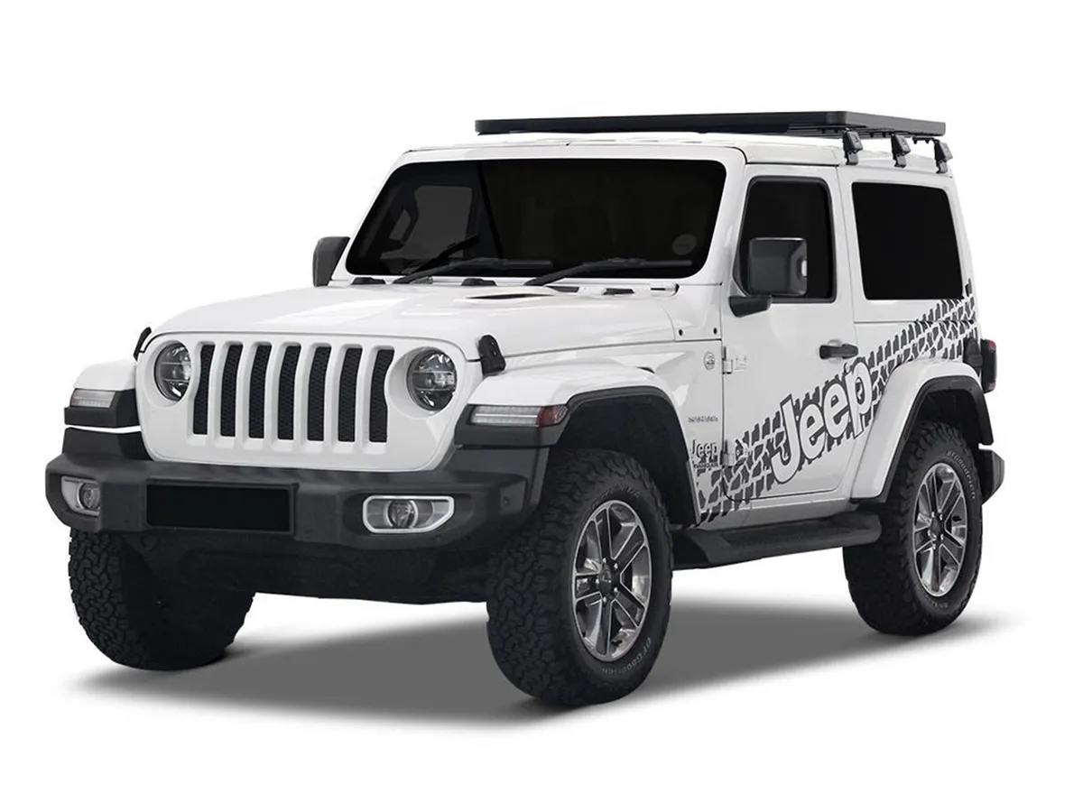 Front Runner Jeep Wrangler JL 2 Door (2018-Current) Slimline II 1/2 Roof Rack Kit / Tall product image