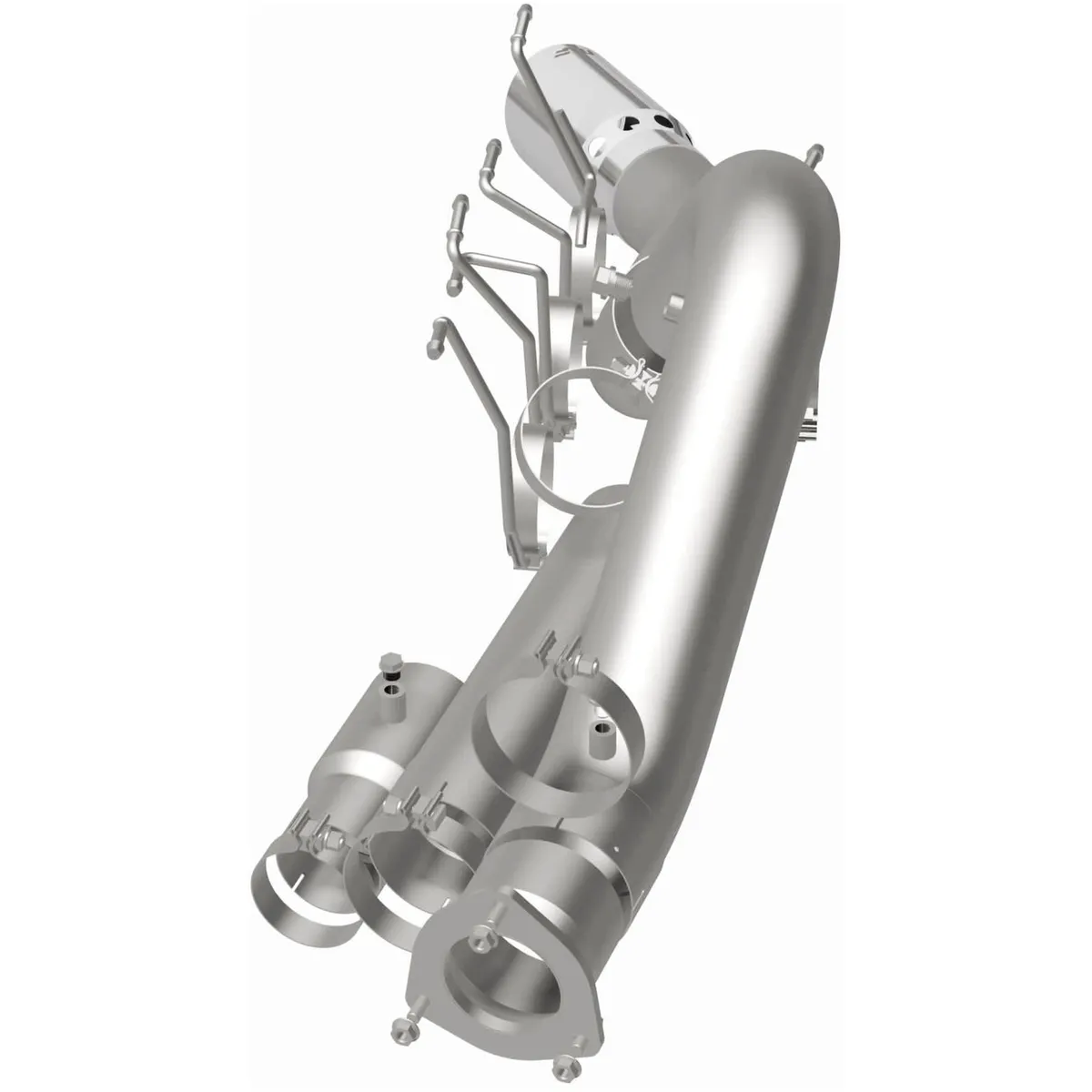 07c Silverado/Sierra 2500/3500 HD Catback Exhaust System ss W/Chrome Tip product image
