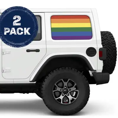 Under The Sun Inserts Show Your Pride Side Windows Printed Vinyl Decal