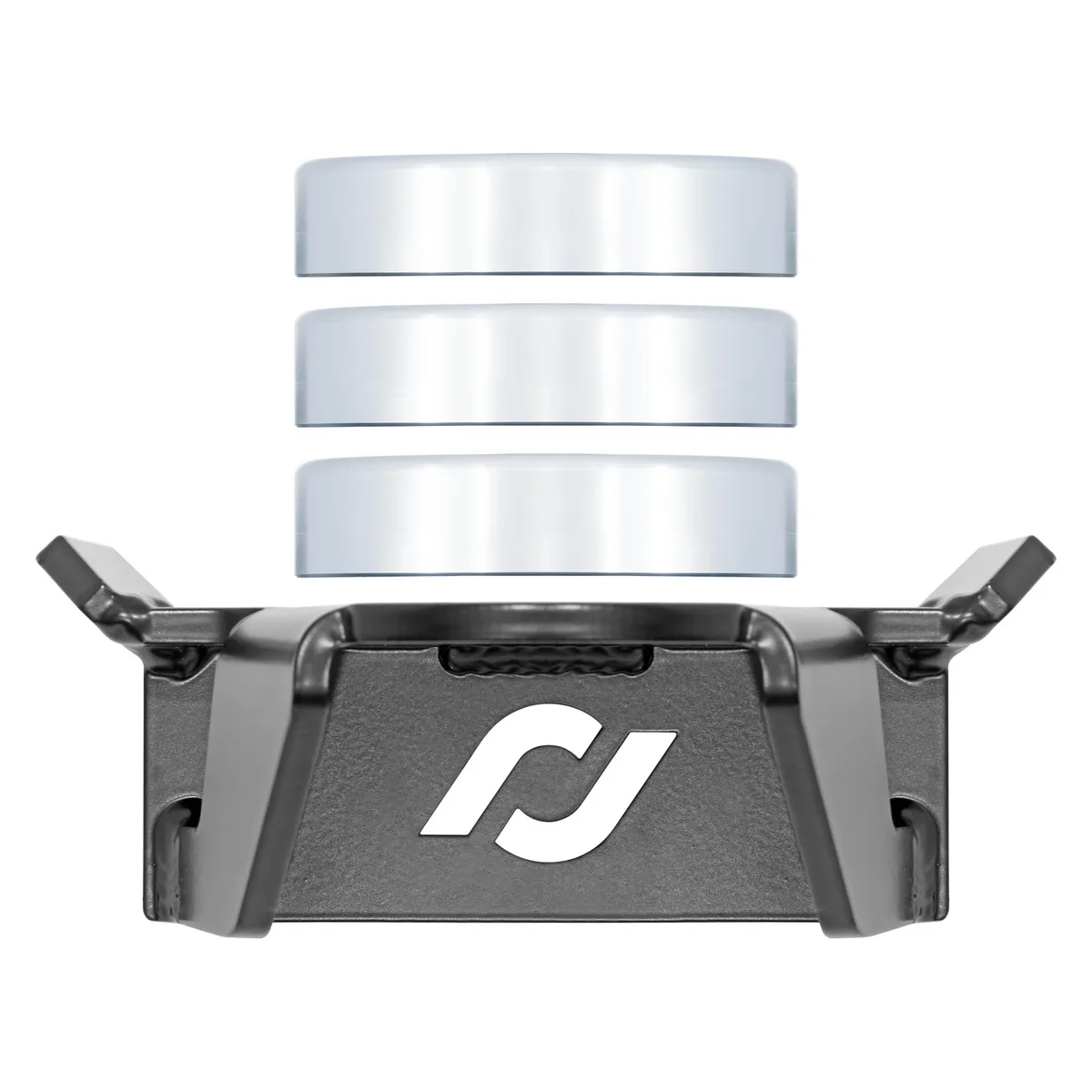 HD Leaf Spring Plate Kit XJ Cherokee Rear For Use w/ 2 1/2 in. Springs Incl integral bump stop mount 3 in. U-bolts bump stop pucks pair CE-9031XJ product image