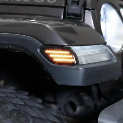 Diode Dynamics Form Lighting - 2018 Wrangler JL LED Sidemarkers Smoked (pair)