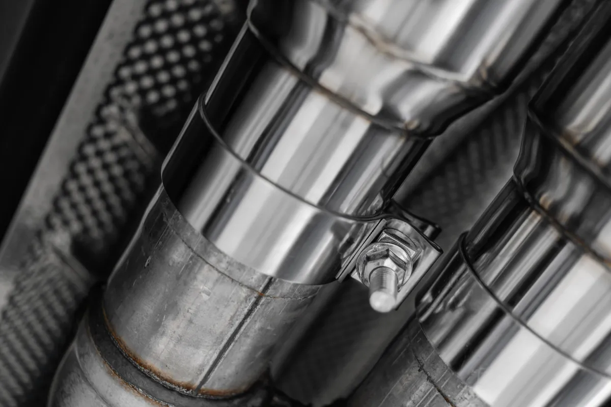 2021-24 RAM Trx T304 Stainless Steel 3 Inch Cat-Back Dual Split Rear With Carbon Fiber Tips Race Version Exhaust System Mbrp product image