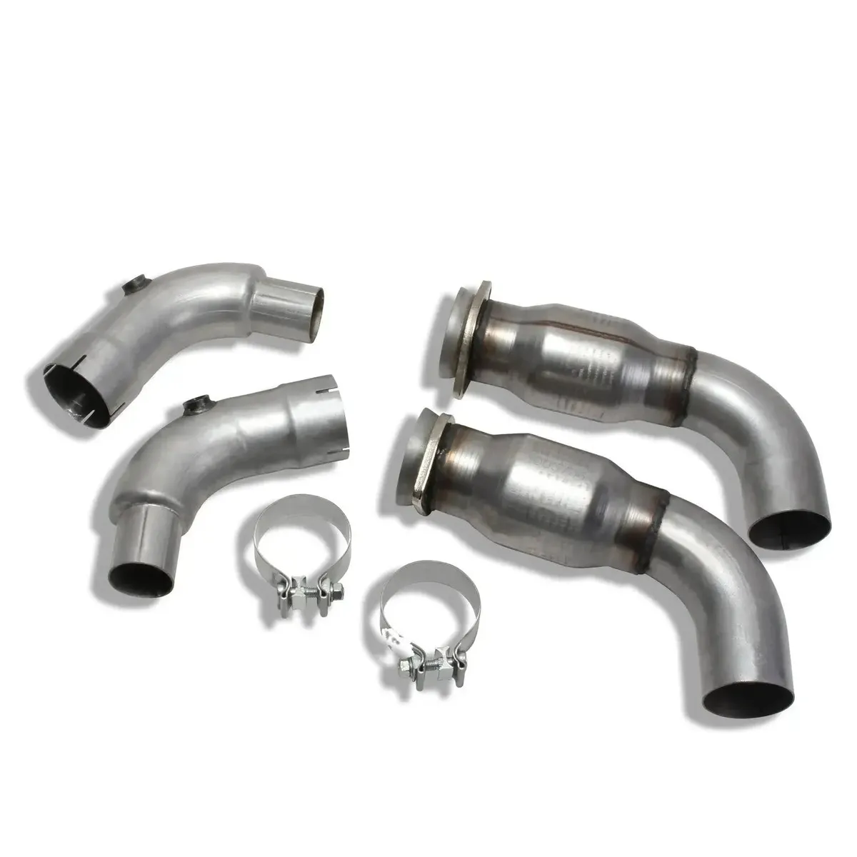 Bbk Mustang gt 3 Short Mid Pipe w/ Converters For 1633/0 1856/0 Headers product image