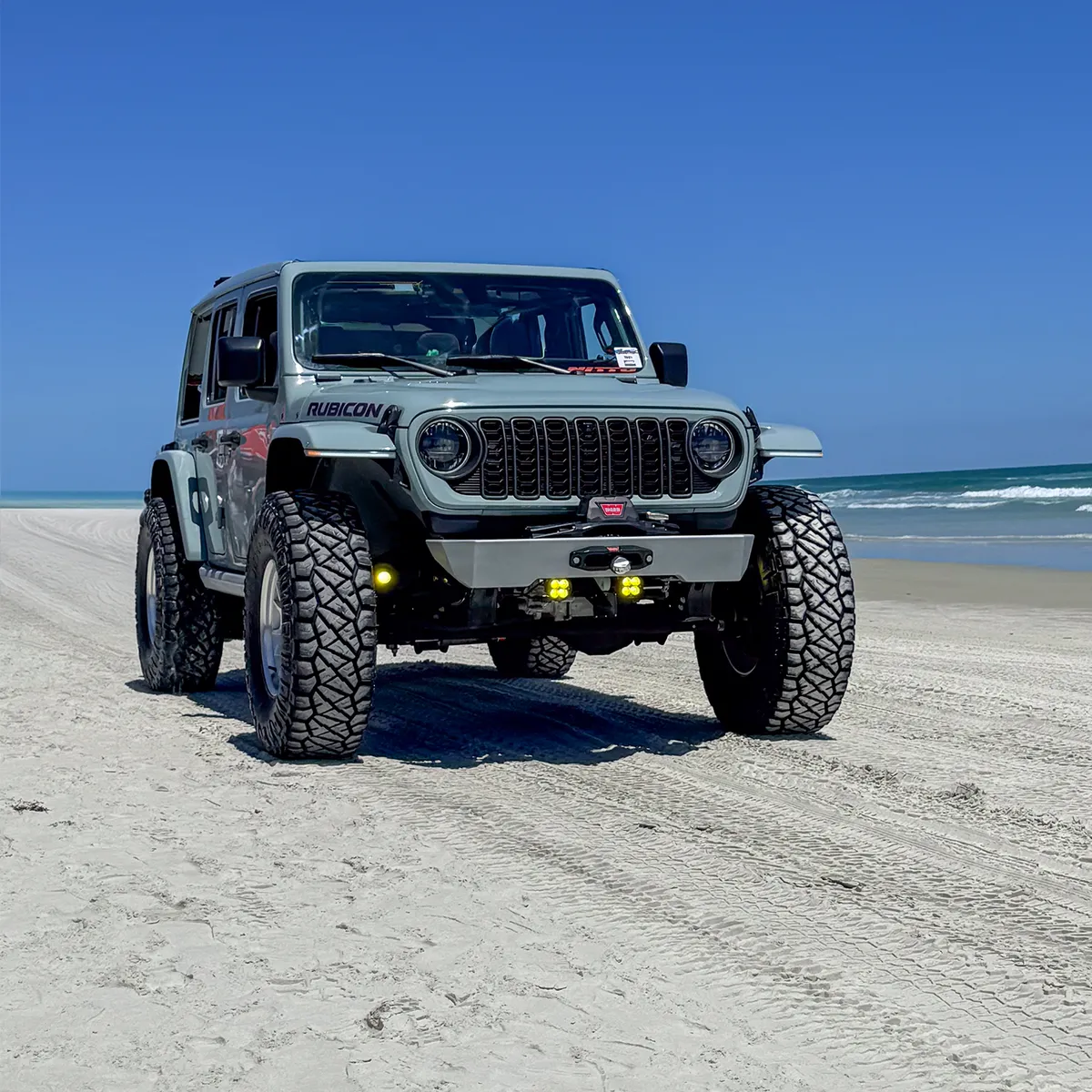 18c Wrangler/20c Gladiator Krawler Lite Front Bumper Witho Hoop Raw product image