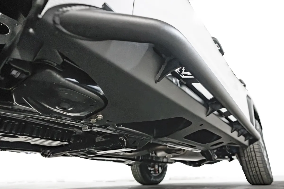 Step Slider; .1875 in. Steel Construction; w/Epoxy Primer; Matte Black; product image