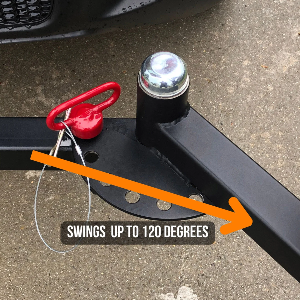 rucRak Hitch Swing Arm Upgrade Kit — GRUNT to GUNNY product image