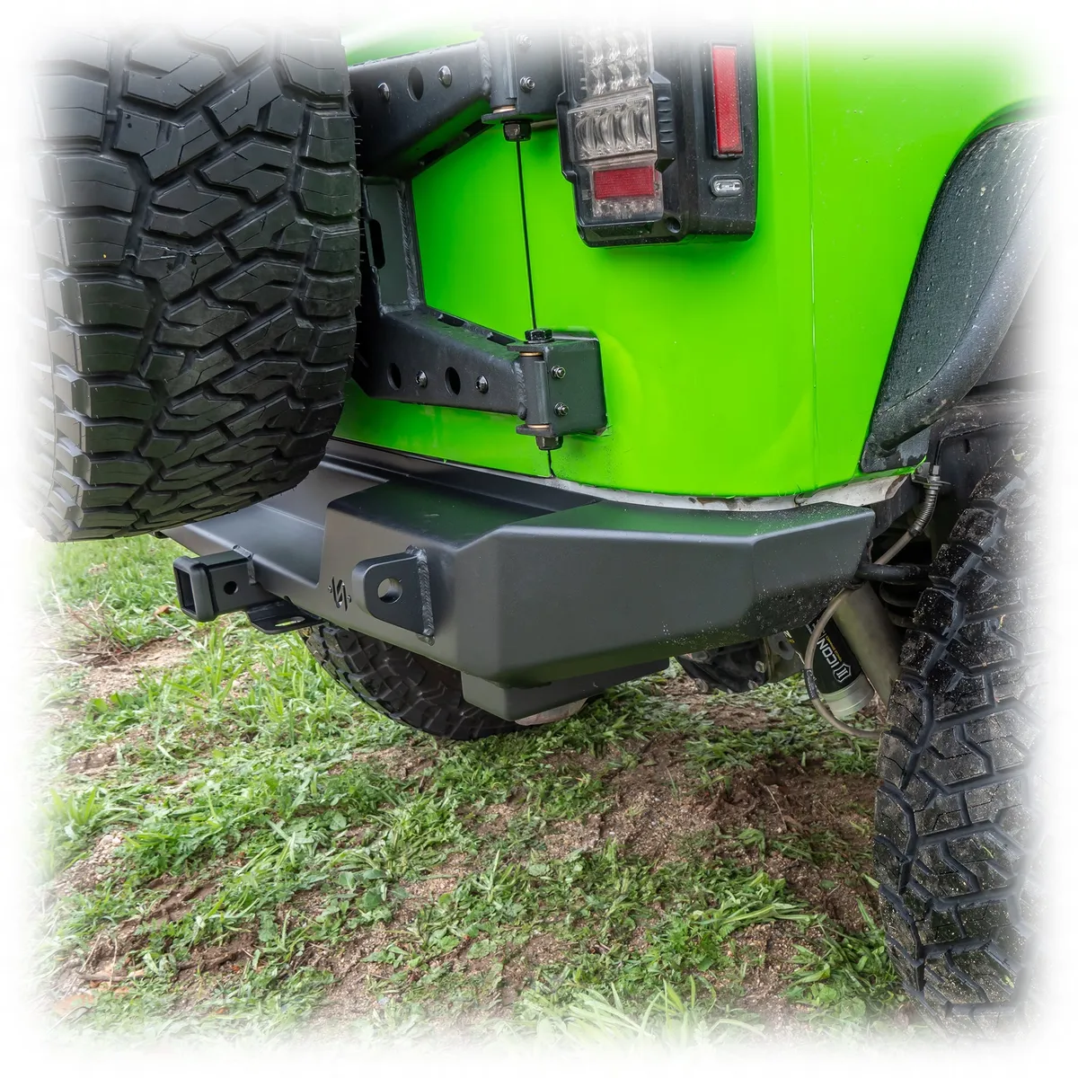 Jeep JK Rear Bumper with Hitch Receiver | 2007–2018 product image
