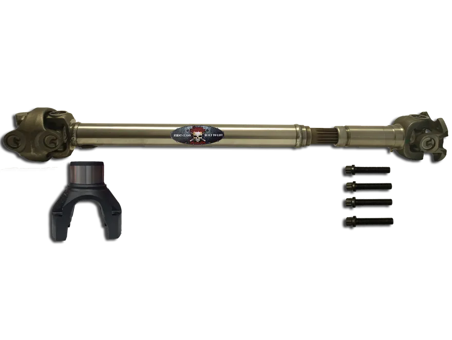 Adams Driveshaft JL Rubicon - Sahara - Sport - Front 1350 cv Driveshaft OEM Flange Style [extreme Duty Series] product image