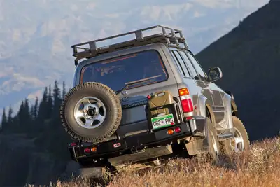 ARB ARB Modular Rear Bumper For Toyota Land Cruiser 80 Series And Lexus Lx450 1990-97 Black