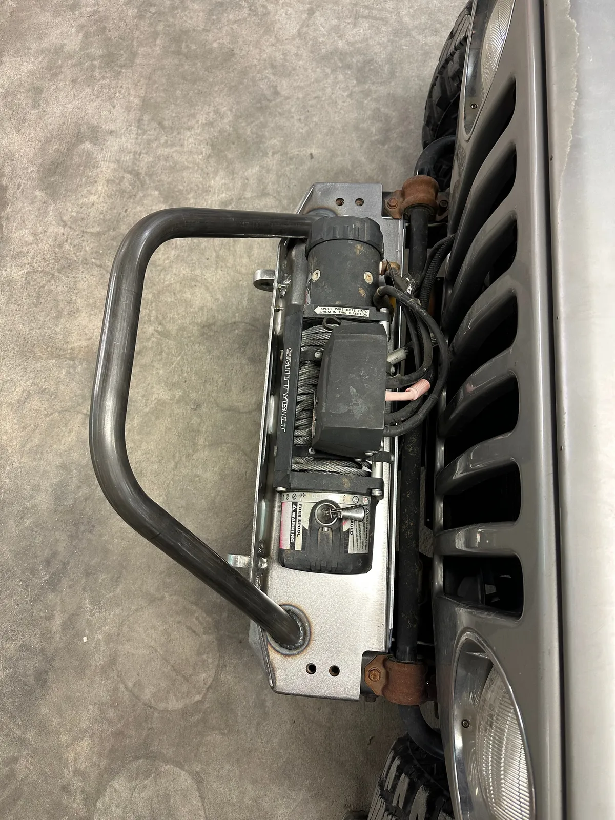 Front Diamond Series Stubby Bumper for Jeep TJ Wrangler (97-06) product image