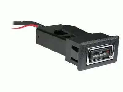 Metra Electronics ANTENNAWorks; Antenna Amplifier; For AM/FM w/Bypass Switch/0.75 in./20mm Height x 1 3/16/40mm Width x 3.75 in./95mm Deep;21in./53cm Coaxial Cable/Power Supply Wire;