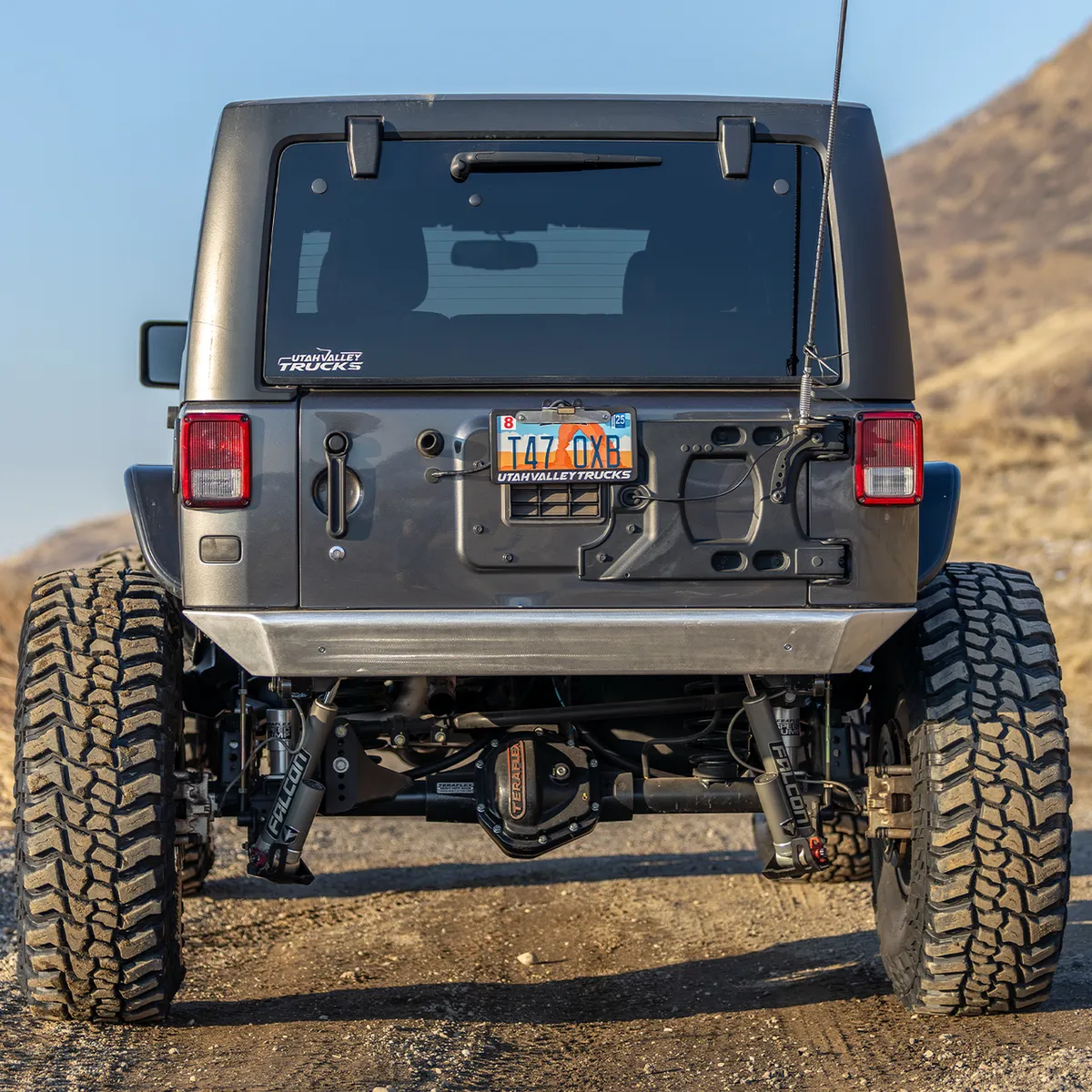 0718 Wrangler Legacy Rear Bumper Kit Raw product image
