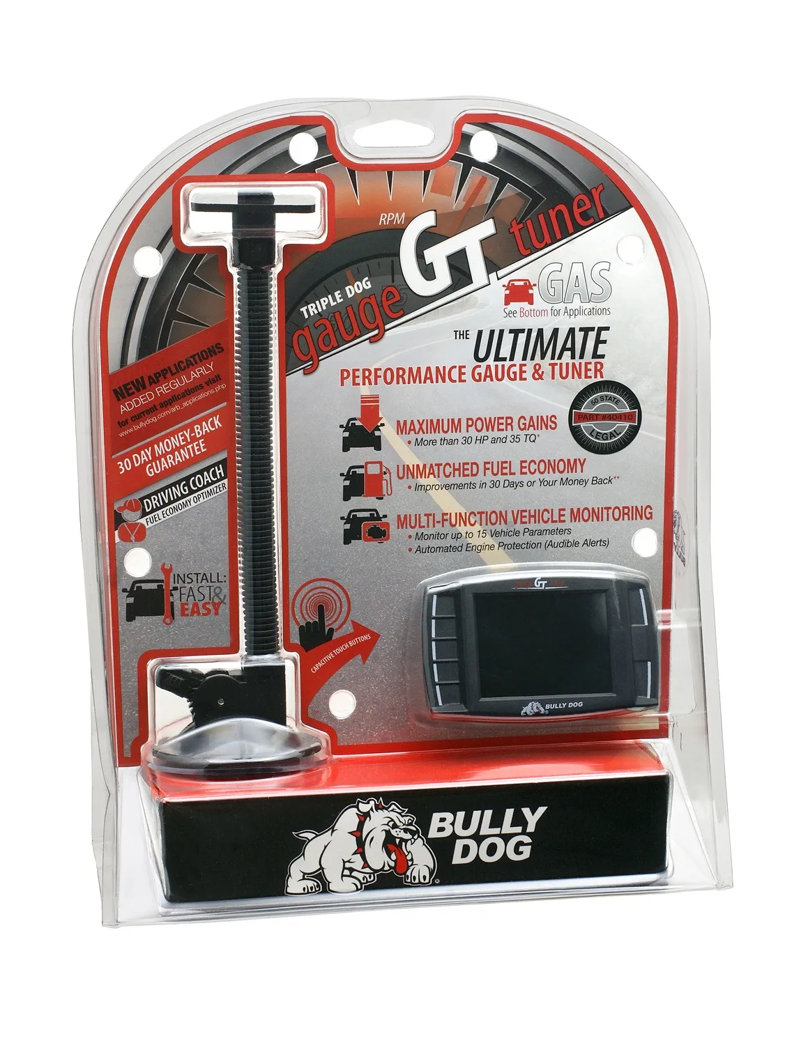Triple Dog Gauge Tuner 50-State GT Gas Bully Dog product image