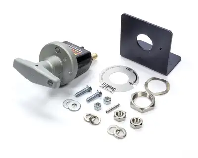 Flaming River Battery Disconnect:Big Switch With Lockout XL Studs