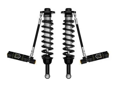 ICON Vehicle Dynamics ICON 2021-2025 Ford F-150 4WD/Tremor, 3.5-4.5"/2.5-3" Lift, Front, V.S. 2.5 Series Coilovers, Remote Reservoir w/ CDEV, Pair