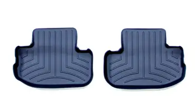 Weathertech 2010 + Chevrolet Camaro Black Rear FloorLiner 2-piece part