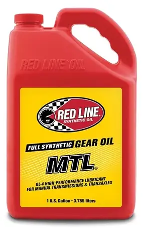 Red Line Oil 75w80 Gear Oil Redline MTL Manual Transmission GL-4 1 Gallon Red Line Oil