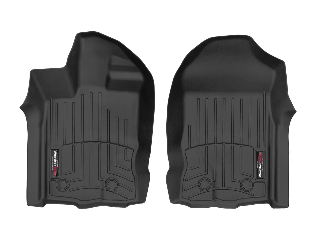 Weathertech Black Front FloorLiner Vinyl Floors Ford Ranger 2019 +