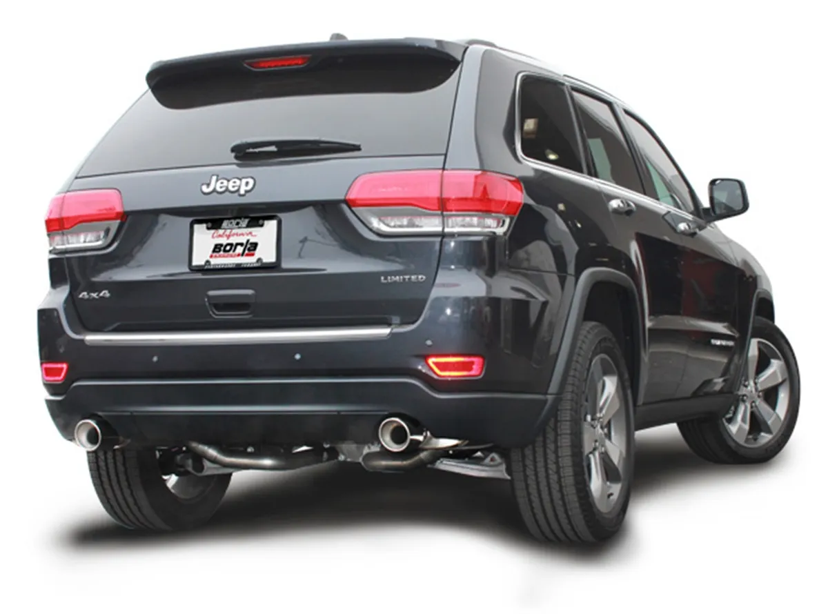 Touring Cat-Back Exhaust System 2.5 in. Incl. Connecting PipesMufflersHardware4 in. Round x 6 in. Long Rolled Angle-Cut Lined Tips Single Split Rear Exit product image