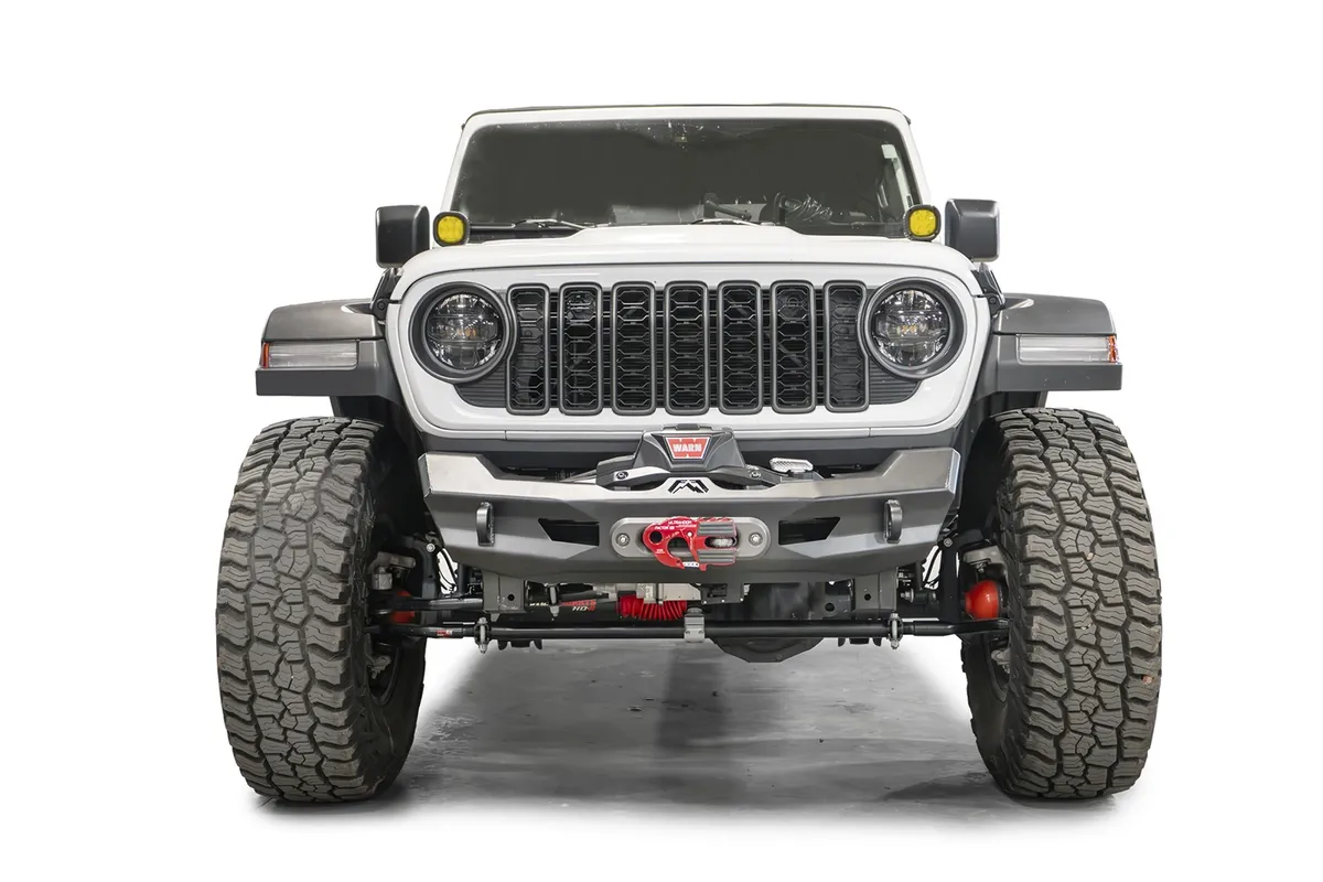 2018-2025 Jeep Wrangler JL/JT Premium Front Ghost Stubby Bumper w/ No Guard product image