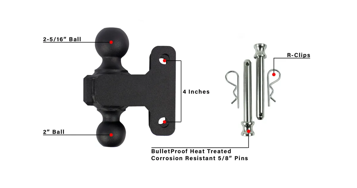 BulletProof Heavy/Extreme Duty 2 2-5/16 Dual Ball REPLACEMENTBALL product image