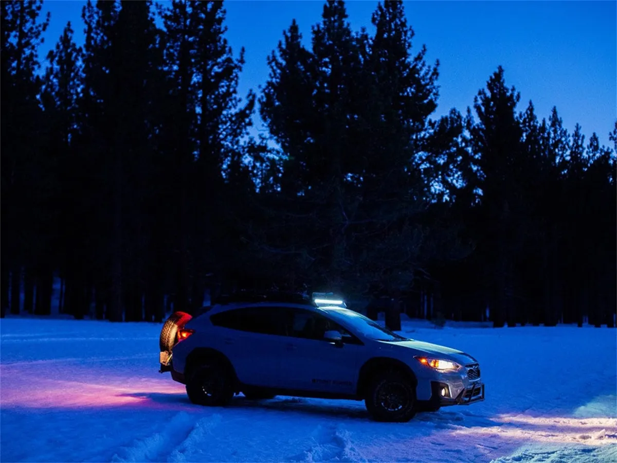 Subaru XV Crosstrek 2017-Current Slimsport Roof Rack Kit Lightbar ready - by Front Runner product image