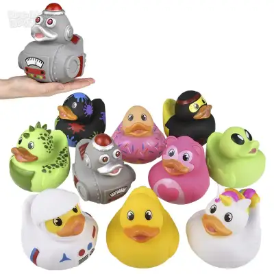 No Brand Big Rubber Ducky Collectible Mix 5.5\" 60ct