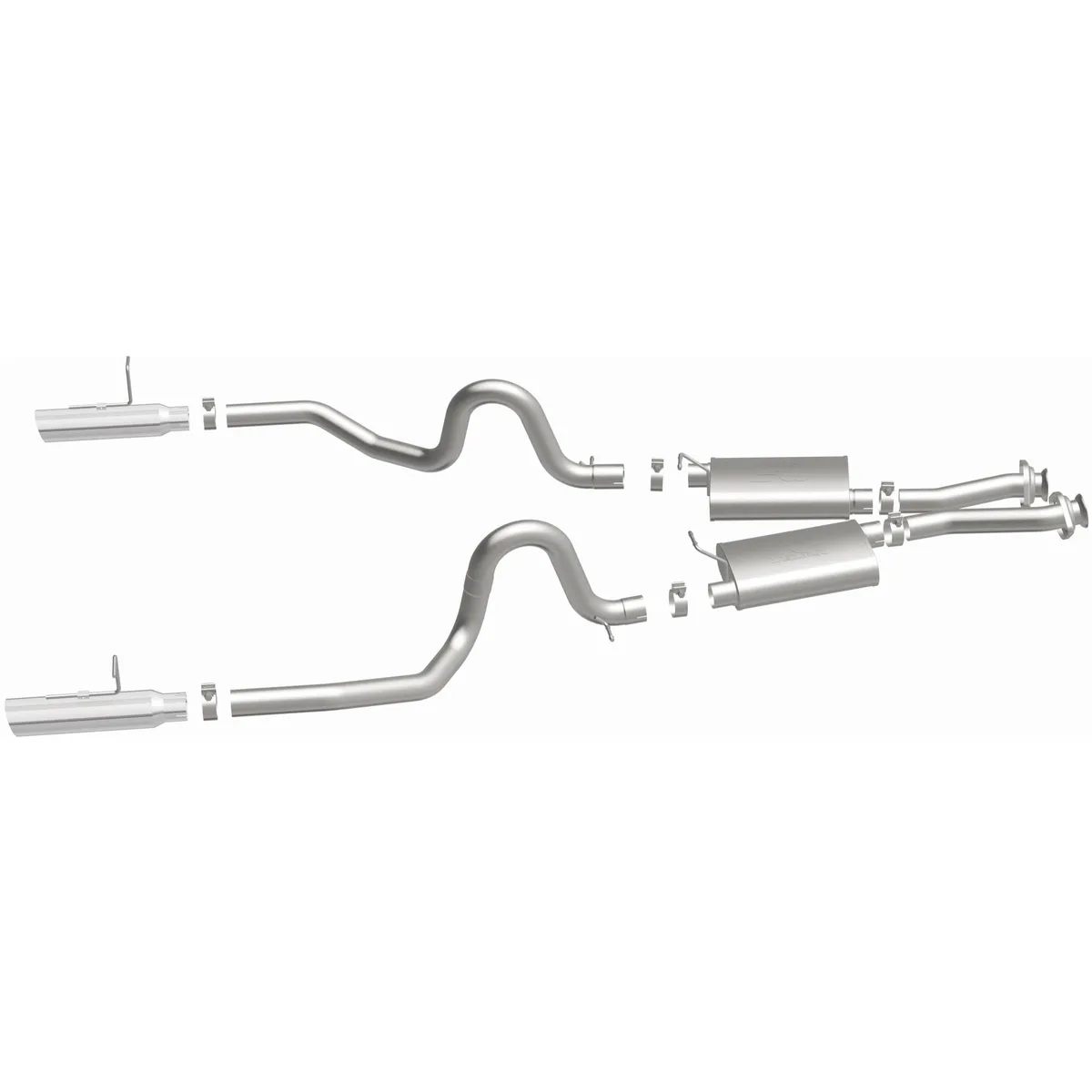 MagnaFlow 1994-1998 Ford Mustang Street Series Cat-Back Performance Exhaust System product image