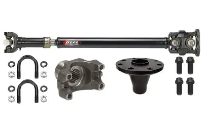 JE Reel Jeep JK Front Driveshaft 1350 Heavy Duty Front Driveshaft Manual Transmission 12-18 Wrangler JK Reel Driveline
