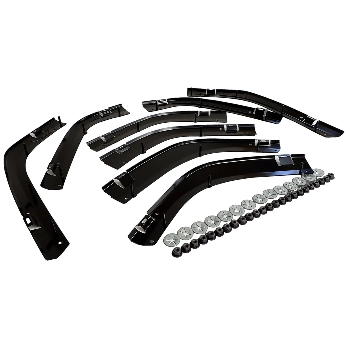 Fender Flare Retainer Kit; Front And Rear; Includes Retainers and Mounting Hardware; product image