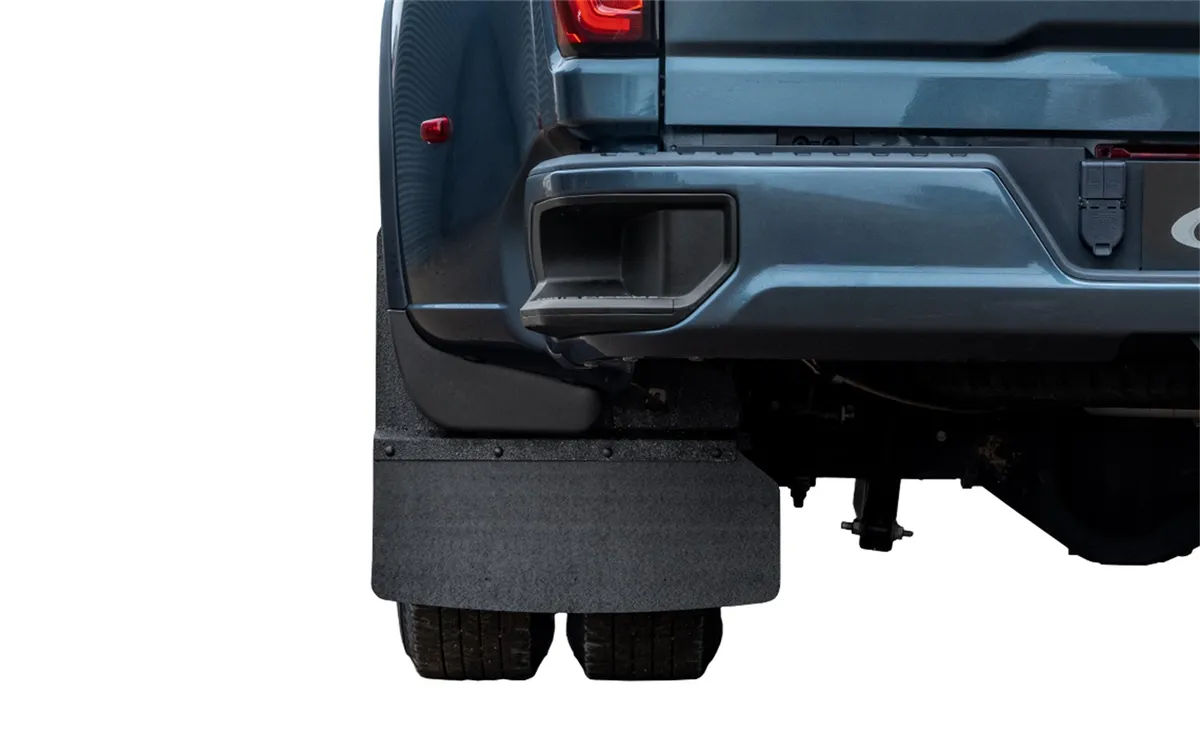 ROCKSTAR™ Mud Flap; Hybrid Splash Guard; For Use w/Pickups/SUVs; 24 in. Wide x 13 in. Long; Set Of Two; product image