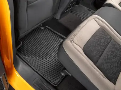 Weathertech 2021 + Ford Bronco Black Rear Rubber Mats