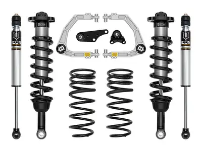 ICON Vehicle Dynamics ICON 2024-2025 Toyota Tacoma 1.25-3" Lift, Stage 2 Suspension System, Billet, Triple Rate Rear Springs