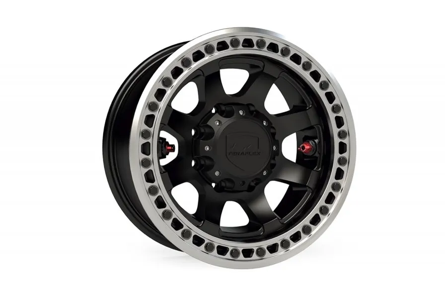 TeraFlex Teraflex Olympus Beadlock Off-Road Wheel, 8x6.5 -25mm - Metallic Black