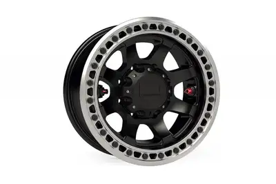TeraFlex Teraflex Olympus Beadlock Off-Road Wheel, 8x6.5 -25mm - Metallic Black