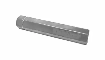 Steinjager Steinjäger End LInks and Short LInkages Threaded Tubes M10 x 1.50 130mm Long Gray Hammertone Powder Coated Aluminum Tube