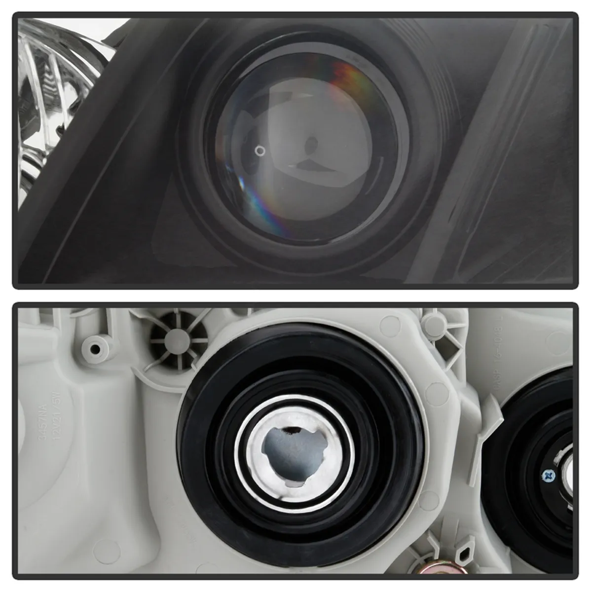 0709 Camry Halogen OE Headlights Black product image
