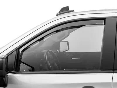 Weathertech 2019 - 2023 GMC Sierra Sierra Denali 1500 Front Side Window Deflectors Dark Tint