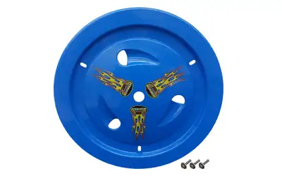 Dominator Race Body Wheel Cover Bolt-On Blue