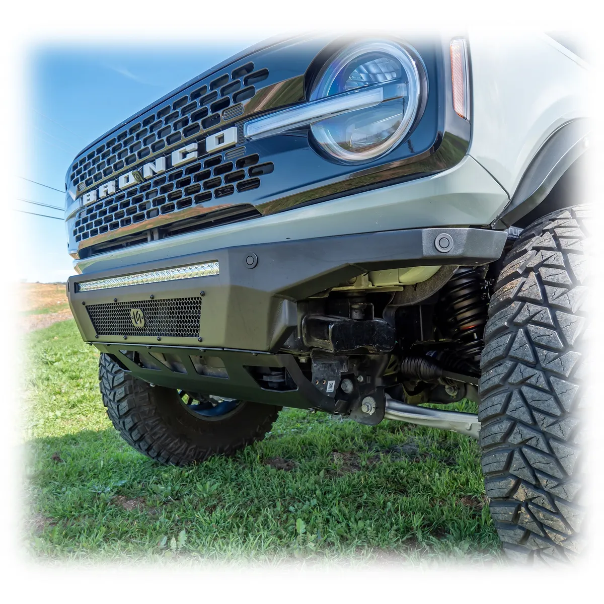2021+ Ford Bronco Hyperlyte Front Bumper & Skid Plate product image
